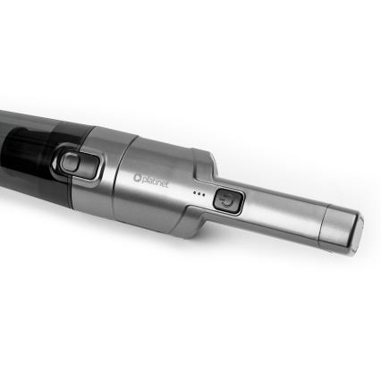 Φορητή επαναφορτιζόμενη ηλεκτρική σκούπα αυτοκινήτου 75W/2800 mAh μαύρη