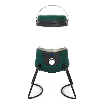 Φορητό ρυθμιζόμενο LED φως με λειτουργία powerbank LED/3W/4400 mAh IPX2