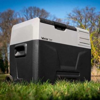 Φορητό ψυγείο αυτοκινήτου με οθόνη LCD 40 l 230V/12V/24V μαύρο