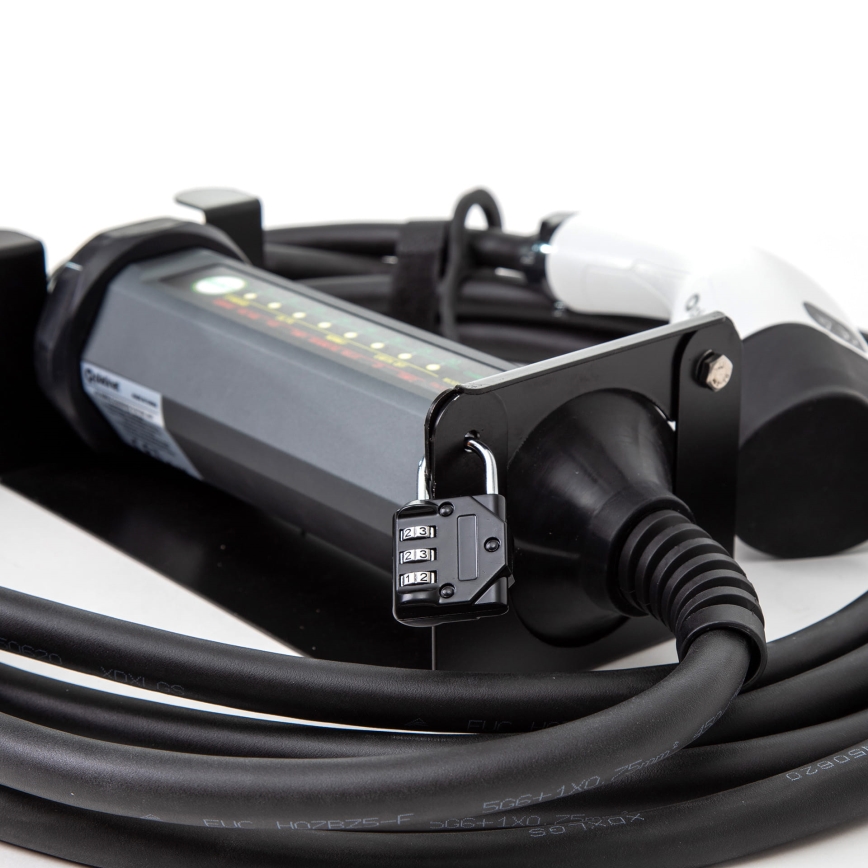 Φορητός φορτιστής για ηλεκτρικά οχήματα με 4 αντάπτορες Type 2 32A/480V 22kW 5m IP67