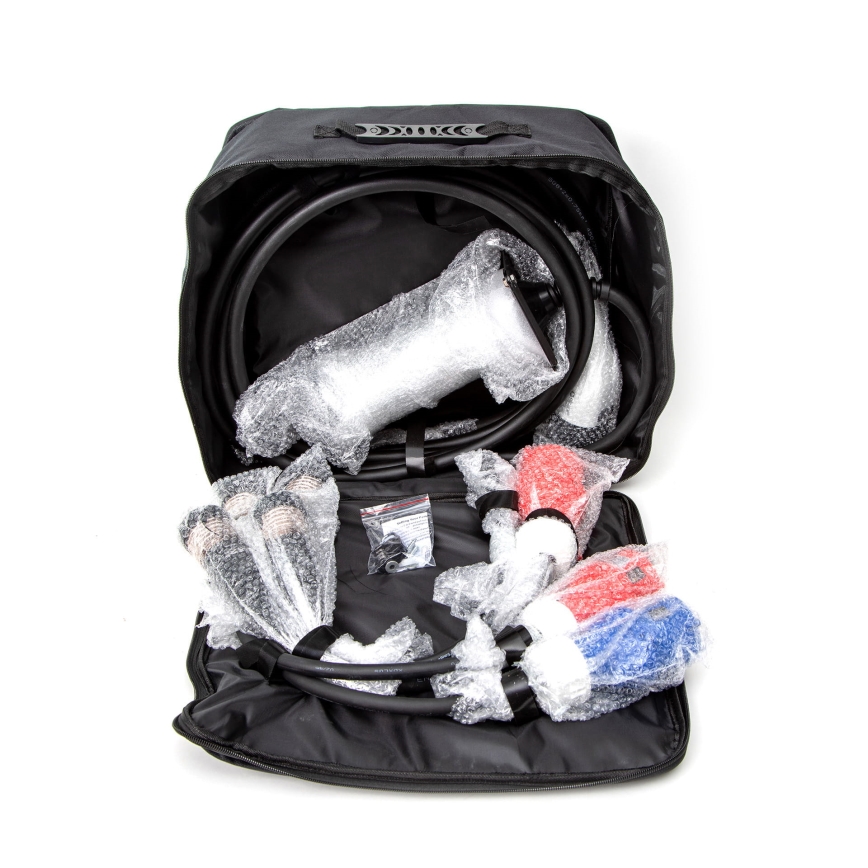 Φορητός φορτιστής για ηλεκτρικά οχήματα με 4 αντάπτορες Type 2 32A/480V 22kW 5m IP67