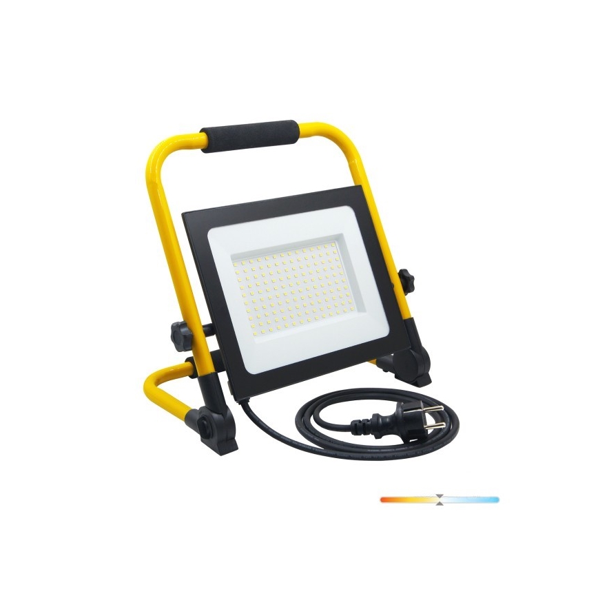 Φορητός προβολέας LED TIGRA LED/100W/4000K IP54 μαύρο/κίτρινο