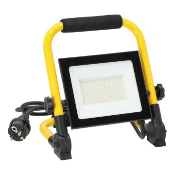 Φορητός προβολέας LED TIGRA LED/50W/4000K IP54 μαύρο/κίτρινο