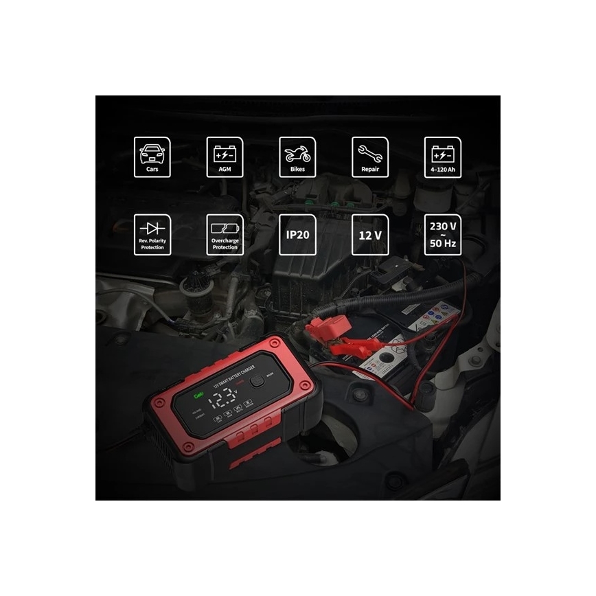 Φορτιστής μπαταριών 90W/230V