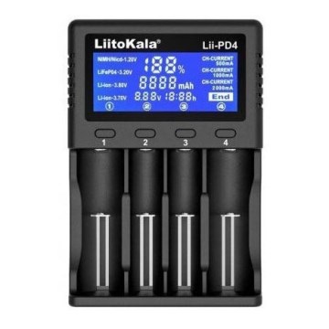 Φορτιστής μπαταριών A/AA/AAA/18650/2070­0/26650/22650