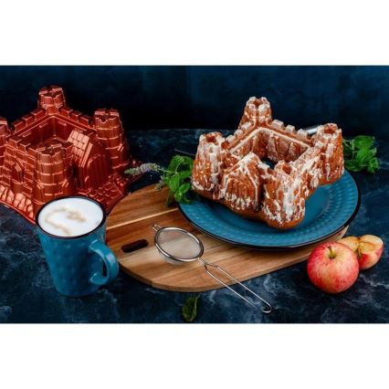 Φόρμα για κέικ τύπου bundt KITCHISIMO κάστρο/χάλκινη