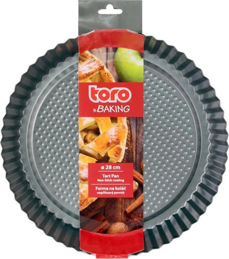 Φόρμα για τάρτα TORO 28 εκ. μαύρη