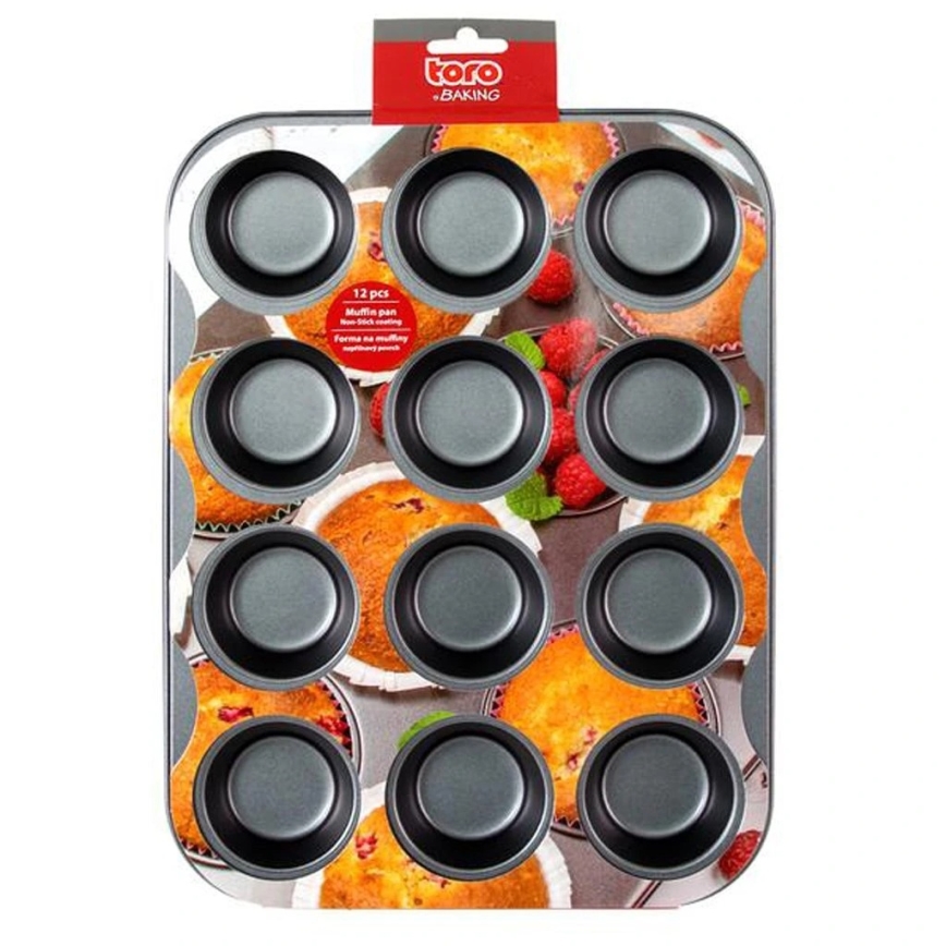 Φόρμα για μάφινς TORO μαύρη