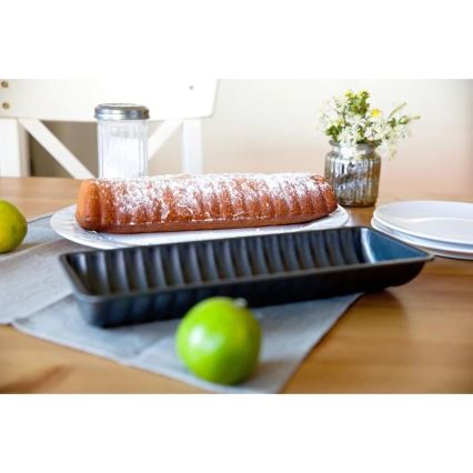 Φόρμα ψησίματος TORO 31,5x12 cm μαύρη