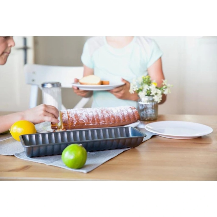 Φόρμα ψησίματος TORO 31,5x12 cm μαύρη