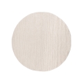 Φυσικό στρογγυλό χαλί FIR WOOL 160 cm, 2600 g/m², εκρού