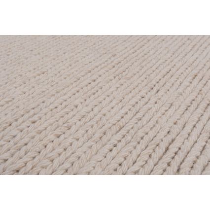 Φυσικό χαλί FIR WOOL 120x170 cm 2600 g/m2 εκρού