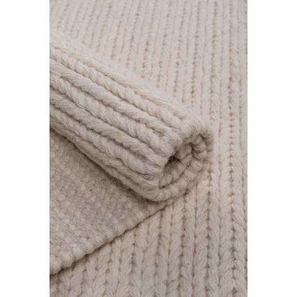 Φυσικό χαλί FIR WOOL 120x170 cm 2600 g/m2 εκρού
