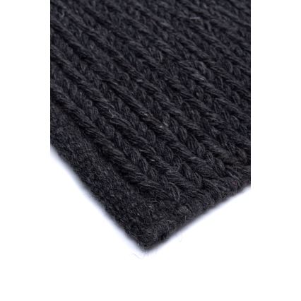 Φυσικό χαλί FIR WOOL 160x230 cm 2600 g/m2 ανθρακί