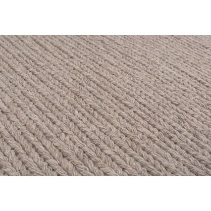 Φυσικό χαλί FIR WOOL 160x230 cm 2600 g/m2 μπεζ