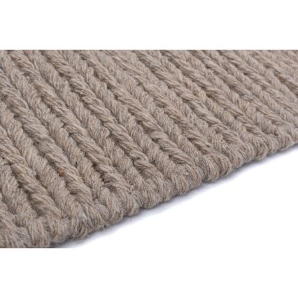 Φυσικό χαλί FIR WOOL 160x230 cm 2600 g/m2 μπεζ