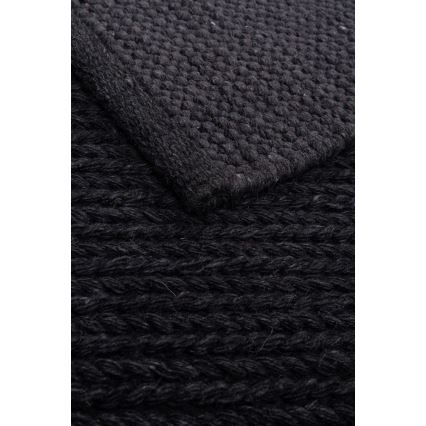 Φυσικό χαλί FIR WOOL 70x140 cm 2600 g/m2 ανθρακί