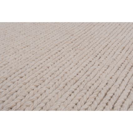 Φυσικό χαλί FIR WOOL 70x140 cm 2600 g/m2 εκρού