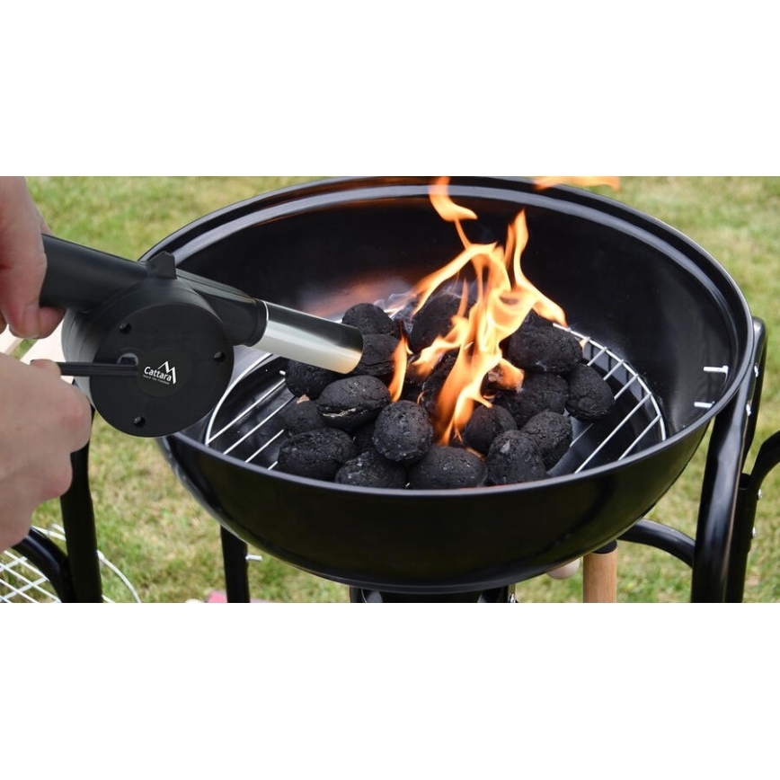 Φυσητήρας για μπάρμπεκιου μαύρο