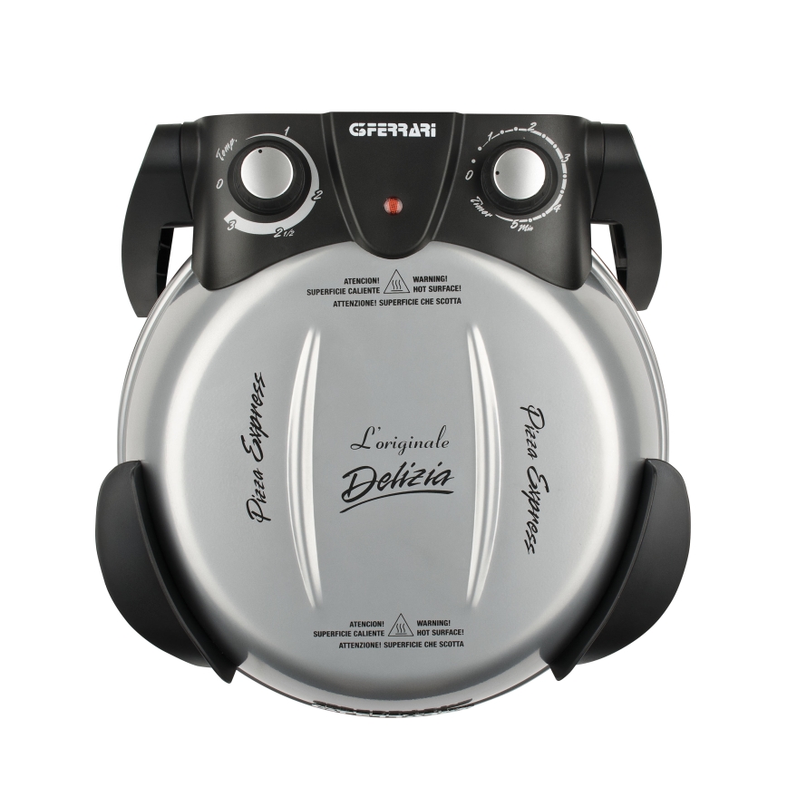 G3Ferrari G1000606 - Φούρνος πίτσας DELIZIA 1200W/230V ασημί