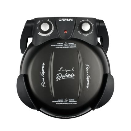 G3Ferrari G1000610 - Φούρνος πίτσας DELIZIA 1200W/230V μαύρος