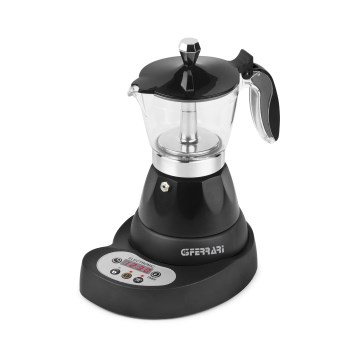 G3Ferrari G1004500 - Ηλεκτρική καφετιέρα Moka RISVEGLIO 400W/230V σε μαύρο χρώμα