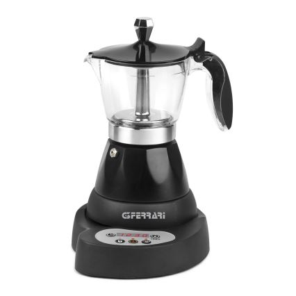 G3Ferrari G1004500 - Ηλεκτρική καφετιέρα Moka RISVEGLIO 400W/230V σε μαύρο χρώμα