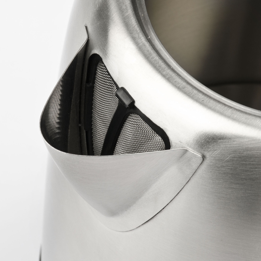 G3Ferrari G1009500 - Ηλεκτρικός βραστήρας 1,2 l 1630W/230V ανοξείδωτο/μαύρο