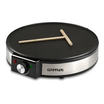 G3Ferrari G1009800 - Κρεπιέρα PROFI-CREPE 1200W/230V ανοξείδωτο/μαύρο