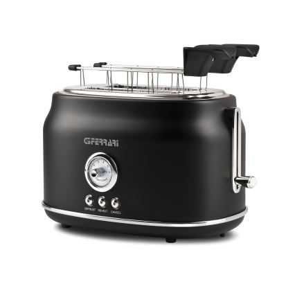 G3Ferrari G1013400 - Φρυγανιέρα δύο θέσεων ARTISTA 750W/230V μαύρη