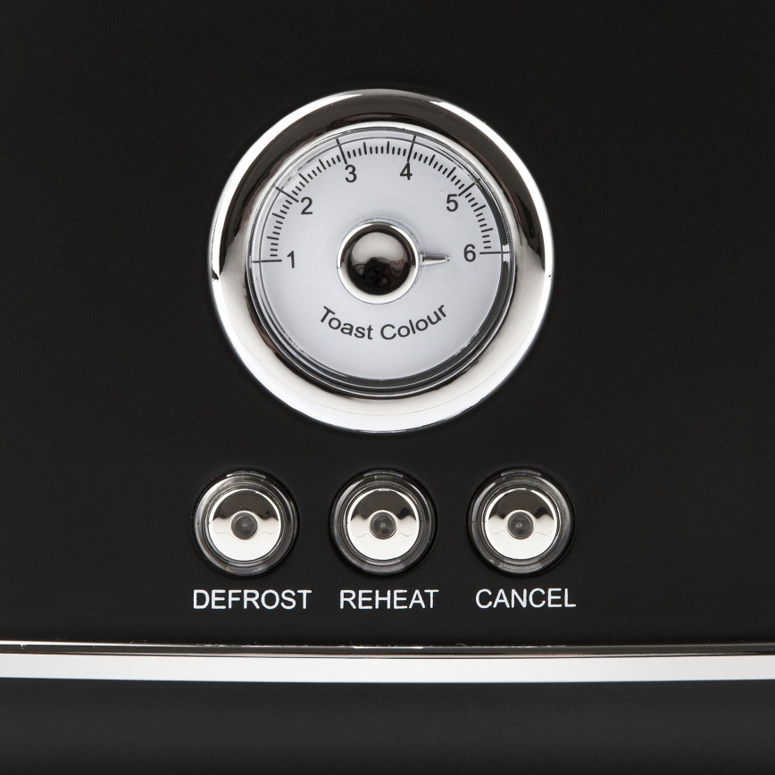 G3Ferrari G1013400 - Φρυγανιέρα δύο θέσεων ARTISTA 750W/230V μαύρη