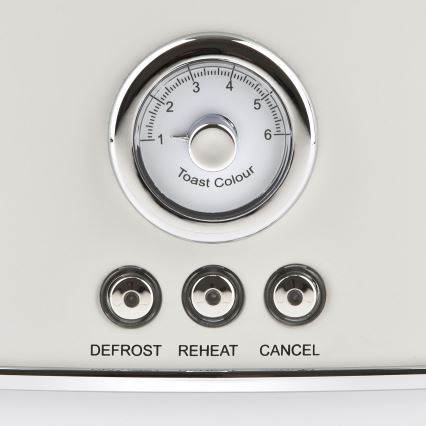 G3Ferrari G1013401 - Φρυγανιέρα ARTISTA για 2 φέτες 750W/230V λευκή