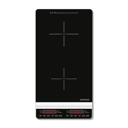 G3Ferrari G1013900 - Διπλή επαγωγική εστία DINAMIKO 3100W/230V μαύρη