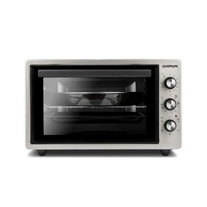 G3Ferrari G1015200 - Φούρνος θερμού αέρα ROSTO 1500W/230V 37 l ανοξείδωτος/μαύρος