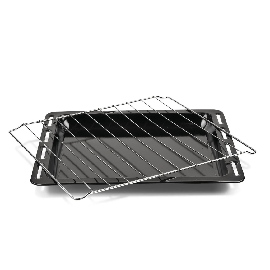 G3Ferrari G1015200 - Φούρνος θερμού αέρα ROSTO 1500W/230V 37 l ανοξείδωτος/μαύρος