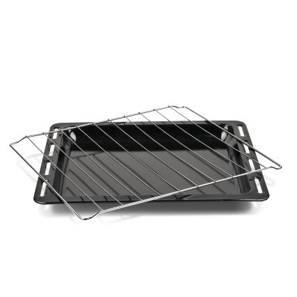G3Ferrari G1015300 - Αερόθερμος φούρνος ROSTO 1400W/230V 45 l ανοξείδωτο/μαύρο