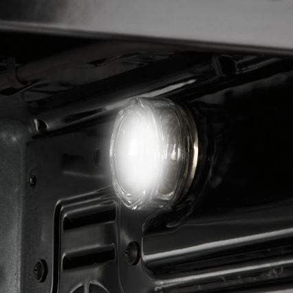 G3Ferrari G1015300 - Αερόθερμος φούρνος ROSTO 1400W/230V 45 l ανοξείδωτο/μαύρο