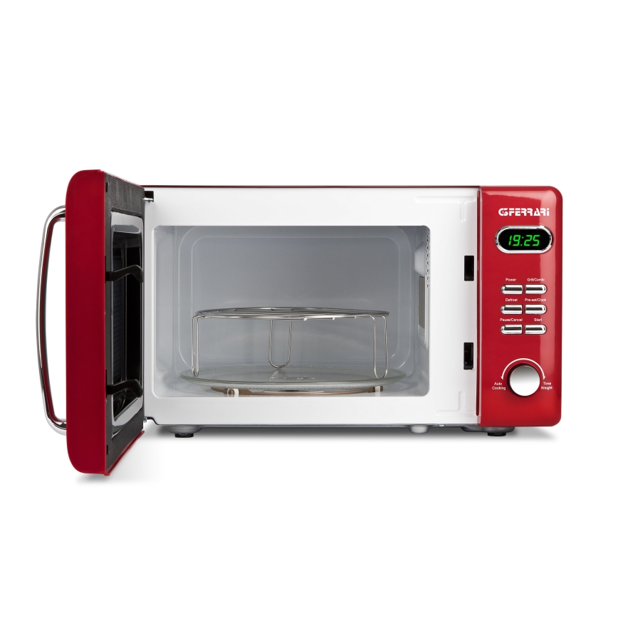 G3Ferrari G1015502 - Φούρνος μικροκυμάτων με γκριλ 1150W/230V 20 l κόκκινο