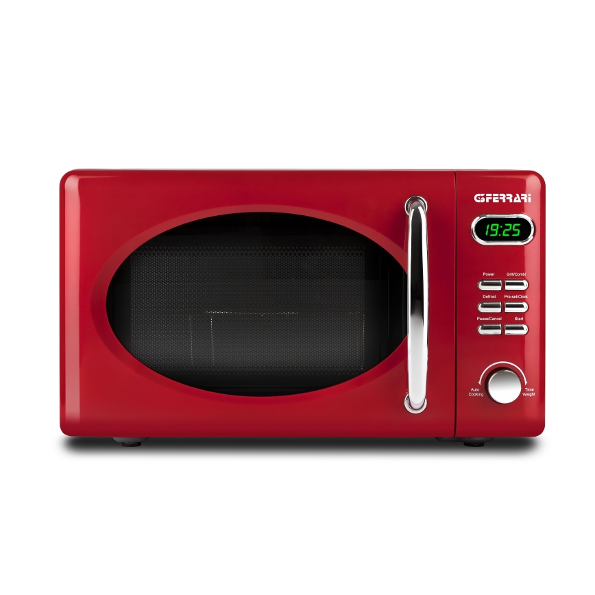 G3Ferrari G1015502 - Φούρνος μικροκυμάτων με γκριλ 1150W/230V 20 l κόκκινο