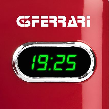 G3Ferrari G1015502 - Φούρνος μικροκυμάτων με γκριλ 1150W/230V 20 l κόκκινο