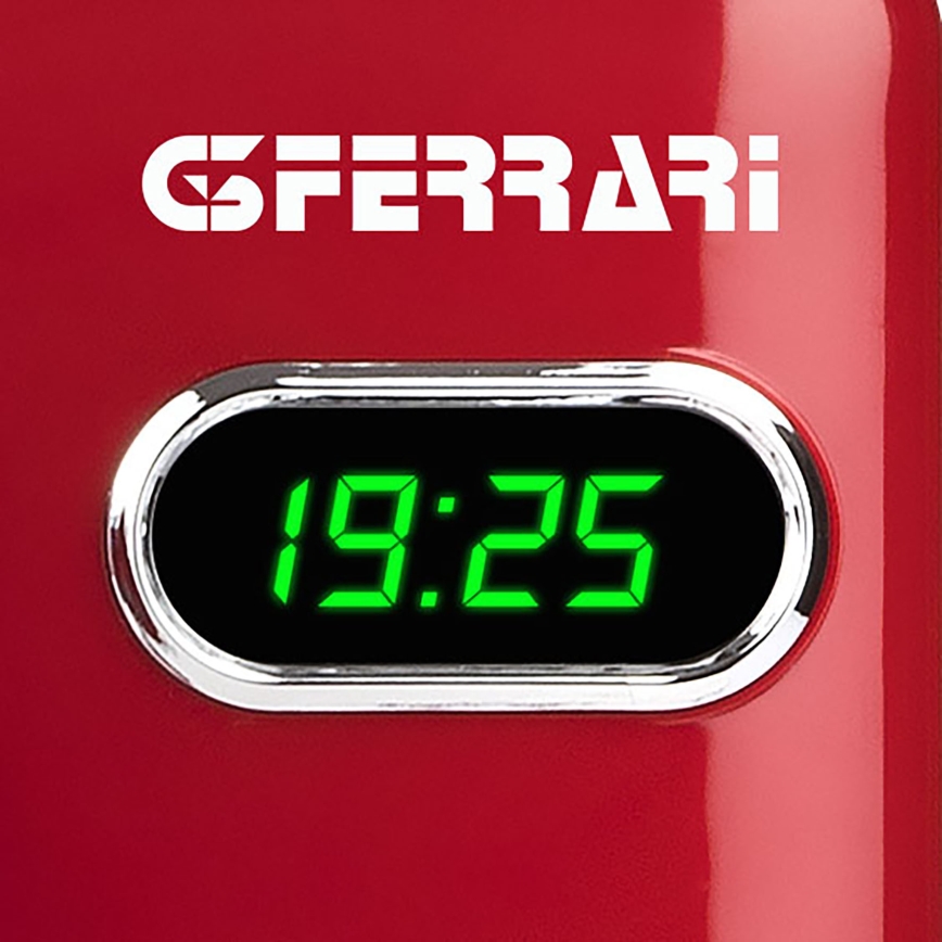 G3Ferrari G1015502 - Φούρνος μικροκυμάτων με γκριλ 1150W/230V 20 l κόκκινο