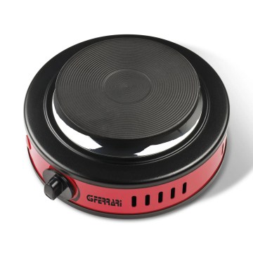 G3Ferrari G1015700 - Επαγωγική μονή εστία FURNEL 500W/230V μαύρη/κόκκινη