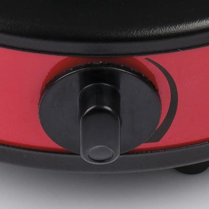 G3Ferrari G1015700 - Επαγωγική μονή εστία FURNEL 500W/230V μαύρη/κόκκινη