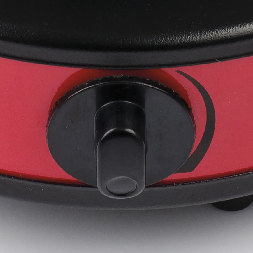 G3Ferrari G1015700 - Επαγωγική μονή εστία FURNEL 500W/230V μαύρη/κόκκινη