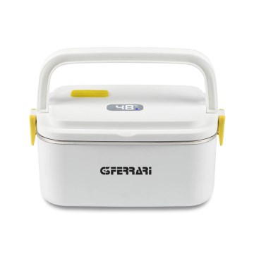 G3Ferrari G1016601 - Ηλεκτρικός θερμαντήρας τροφίμων VITTO 48W/230V 0,8 l λευκό/κίτρινο