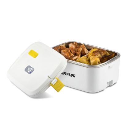 G3Ferrari G1016601 - Ηλεκτρικός θερμαντήρας τροφίμων VITTO 48W/230V 0,8 l λευκό/κίτρινο