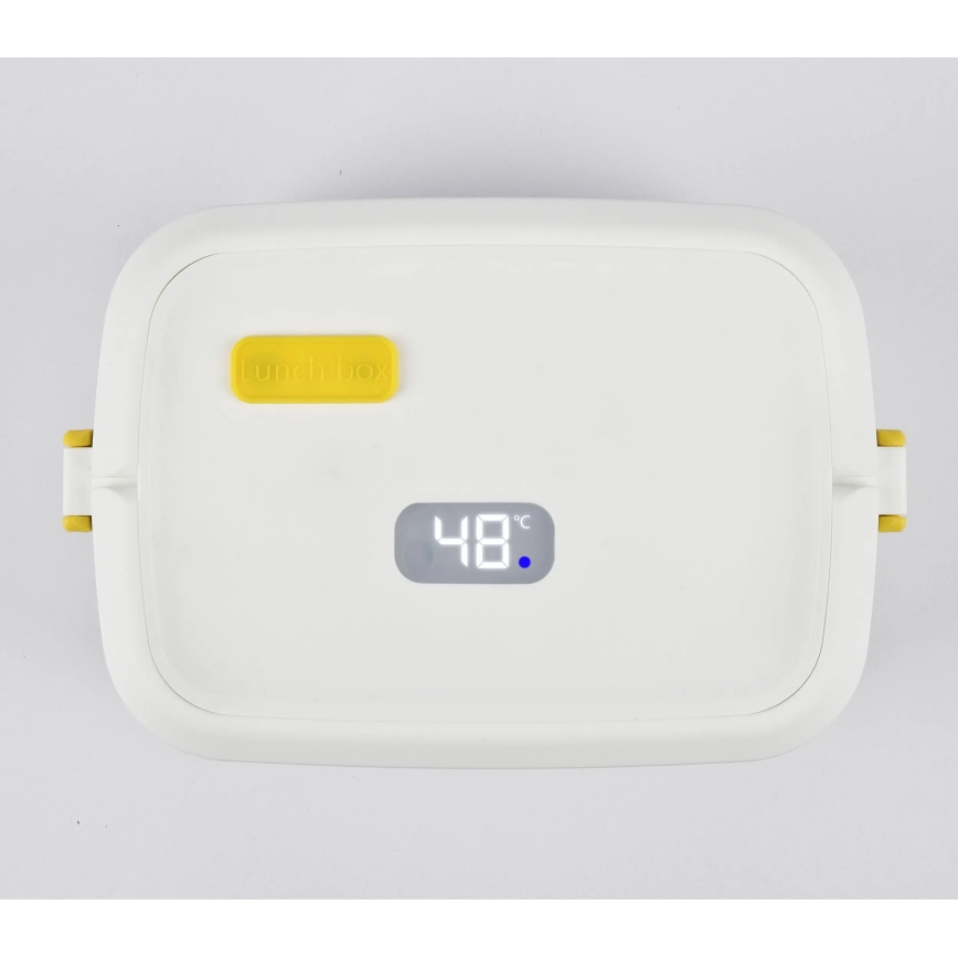G3Ferrari G1016601 - Ηλεκτρικός θερμαντήρας τροφίμων VITTO 48W/230V 0,8 l λευκό/κίτρινο