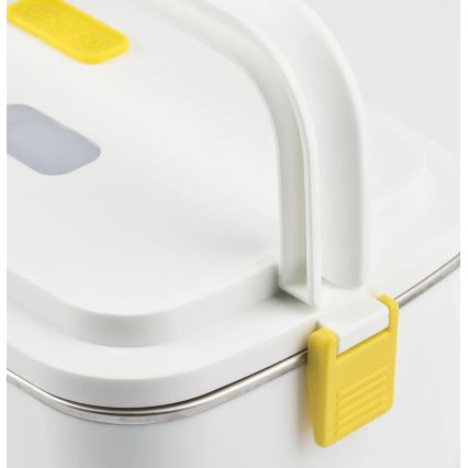 G3Ferrari G1016601 - Ηλεκτρικός θερμαντήρας τροφίμων VITTO 48W/230V 0,8 l λευκό/κίτρινο