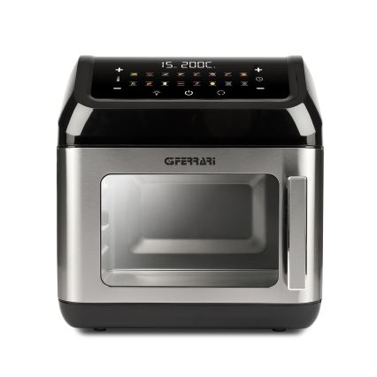 G3Ferrari G1018700 - Πολυλειτουργικός φούρνος FRIGGISANO 1700W/230V 13 l μαύρο/ανοξείδωτο