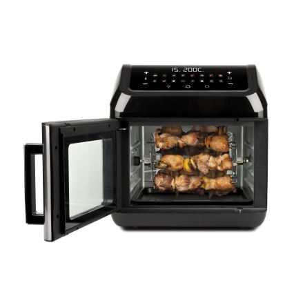 G3Ferrari G1018700 - Πολυλειτουργικός φούρνος FRIGGISANO 1700W/230V 13 l μαύρο/ανοξείδωτο